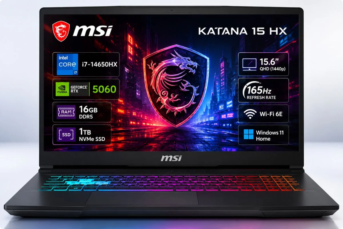 MSI Katana 15 HX B14WFK-810US